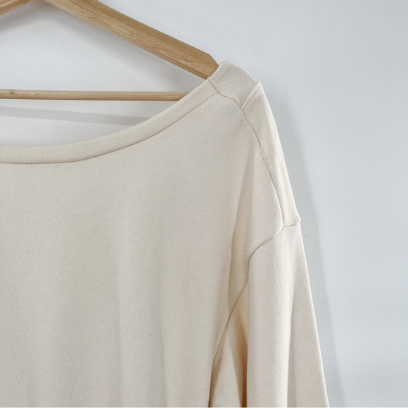 LOVERS and Friends cream mini sweatshirt dress NWT - Picture 5 of 7
